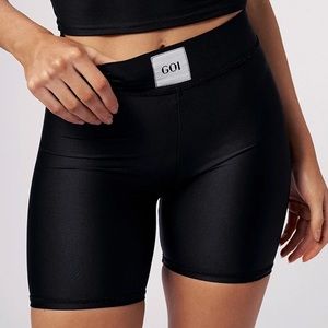 GOI black bike shorts xxs
